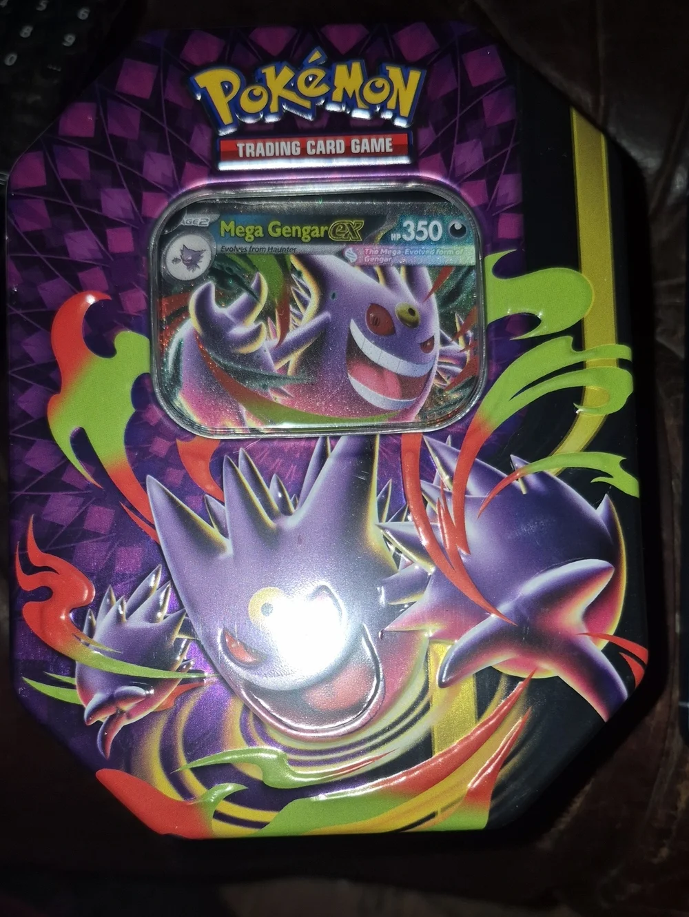 Mega Gengar EX Collector Tin - Purple